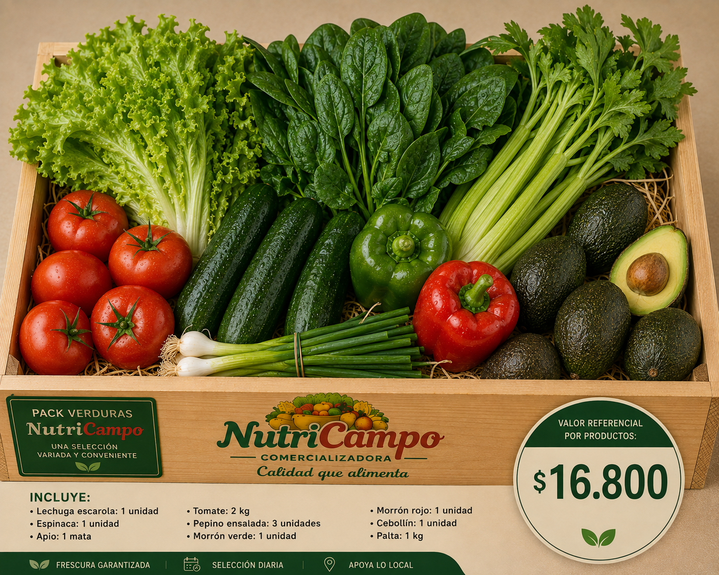 Pack Verduras Frescas