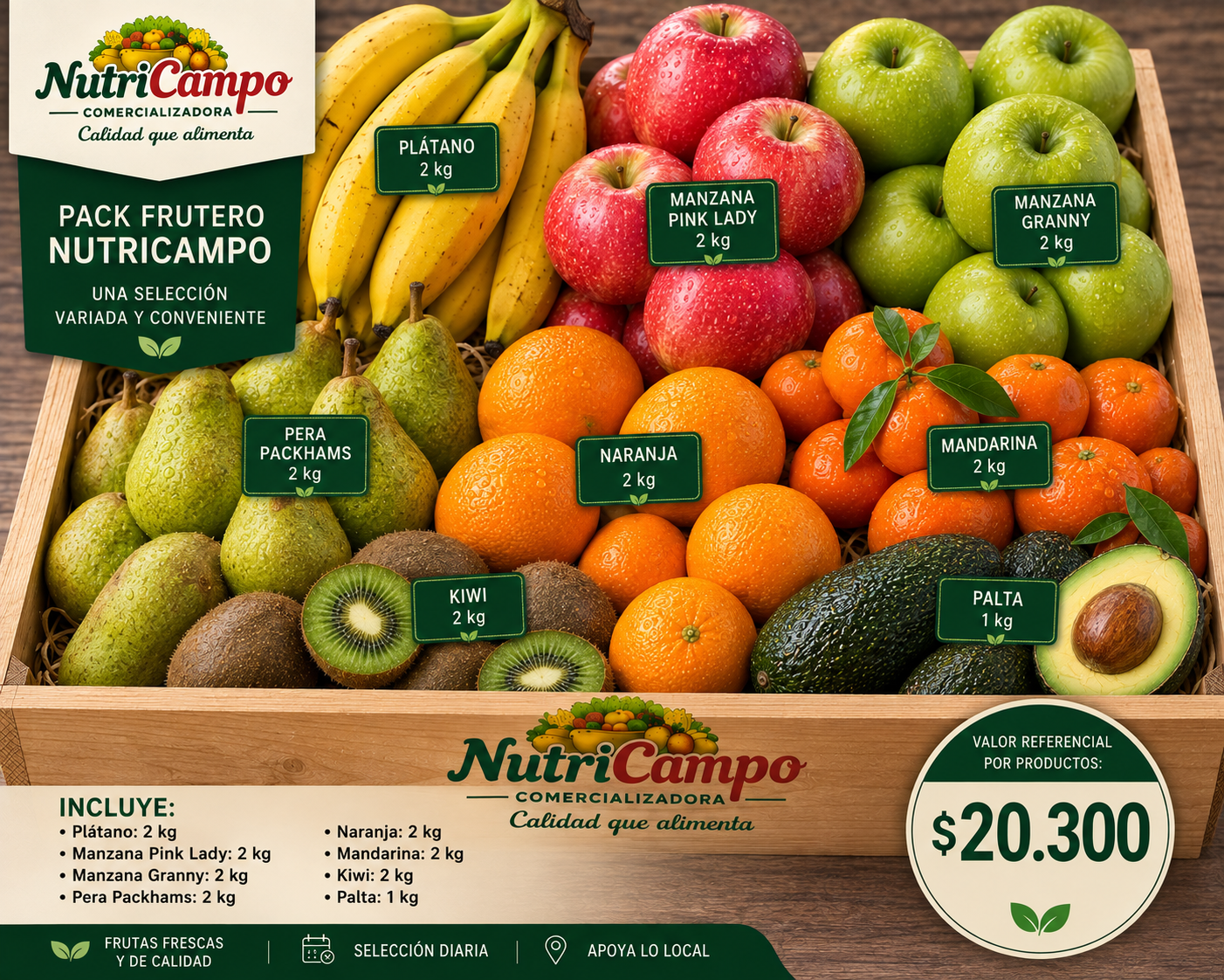 Pack Frutero Premium