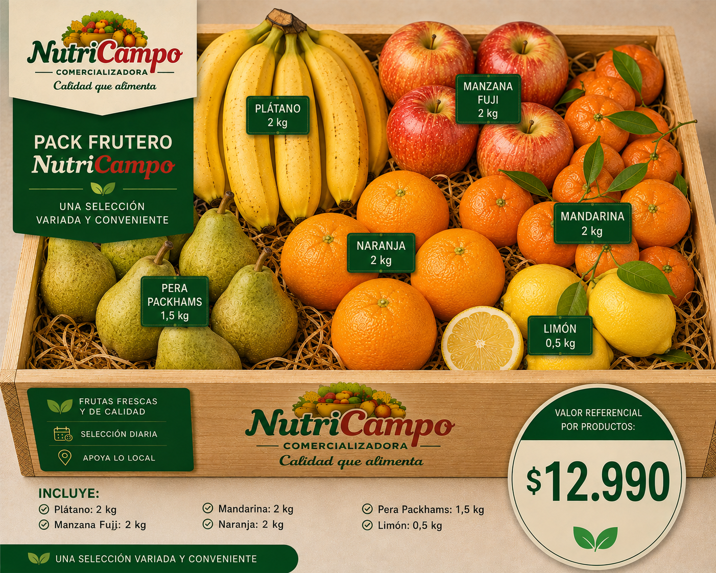 Pack Frutero Esencial